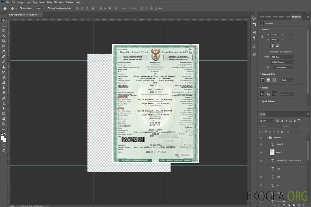 Certificat d'immatriculation des véhicules à moteur en Afrique du Sud template Certificat d'immatriculation des véhicules à moteur en Afrique du Sud template